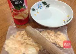 Illustration of how to make potato chips and chicken wings 3