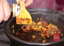 Ma Po Tofu Illustration of how to do it 6