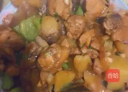 Recipe for stewed chicken legs with potatoes Illustration 5