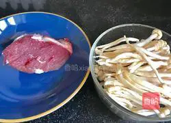 How to make fresh tea tree mushrooms with minced meat Illustration 1