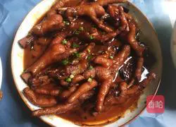 Illustration of braised chicken feet 7