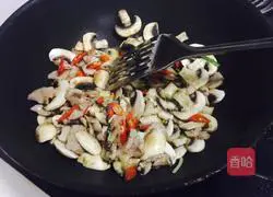 Illustration of Mushroom Roast Pork 5