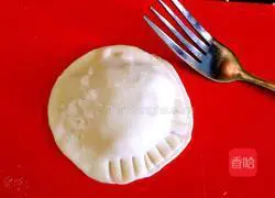 Illustration of how to make dumpling skin pies 9