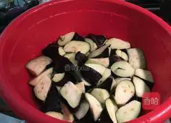 Sauce fried Illustration of how to make eggplant with minced meat 1