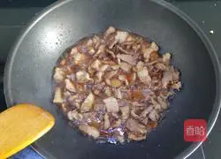 Illustration of how to make pork belly and beans stewed 4