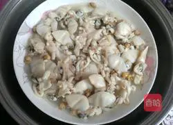 Illustration of how to make steamed vermicelli with garlic and snails 4