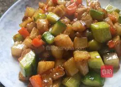 Pork belly Illustration of Sanding's practice 17