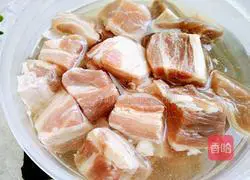 Illustration of home-style stewed beef brisket 2