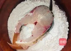 Illustration of braised grass carp 6