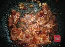 Illustration of how to make fried meat with tofu 9