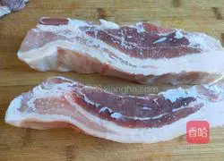 Illustration of how to make Sichuan spicy rice steamed pork 2