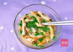 Razor clam scrambled eggs Practice illustration 7