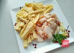 Illustration of how to make braised pork with yuba 3