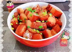  Illustration of braised pork with rose fermented bean curd 11