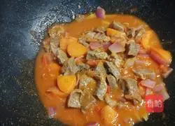 #Hebei hometown cuisine# Tomato stewed beef brisket illustration 17