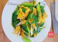 Illustration of how to make scrambled eggs with soybean paste 10