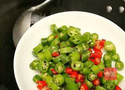 Illustration of stir-fried dried tofu 2
