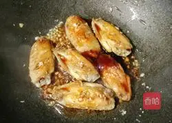 Oyster Sauce Chicken Wing Bento Recipe Illustration 7