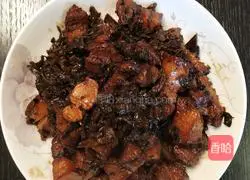 Illustration of how to cook pork with winter vegetables 10