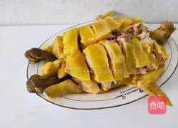 Illustration of how to make white capon 5