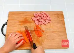 Illustration of how to make Korean Bibimbap 1