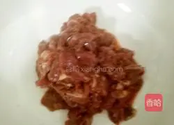 Illustration of how to make bean curd beef 1
