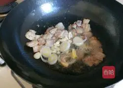 Illustration of how to make the special dish of mung bean on the 15th day of the first lunar month 8