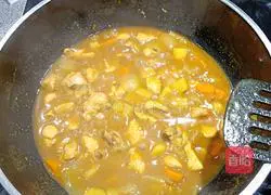 Illustration of how to make chicken curry cubes 10