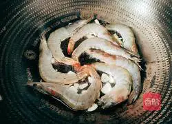 Stir-fried spring leeks Illustration of how to make shrimp 10