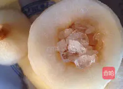 Illustration of how to make snow pear stewed with rock sugar 3