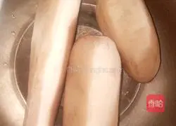 Illustration of how to make bacon, glutinous rice and lotus root 2