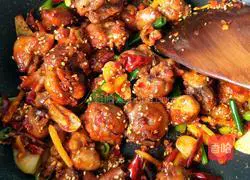 Illustration of how to make stir-fried spicy chicken 18