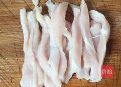 Illustration of how to make crispy fried chicken strips 2