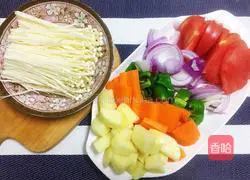 Illustration of three-juice stew pot 4