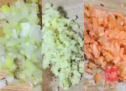 Illustration of how to make fried meatballs 1