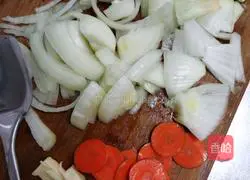 Yoshinoya's beef rice (illustration of how to make secret sauce 1