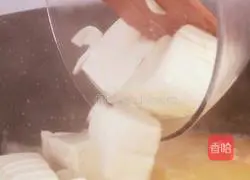 Illustration of how to make crab roe tofu 10