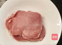 Illustration of how to make fried pork chops 1