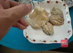 Illustration of how to make steamed abalone 8