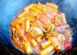 Korean fried rice cake recipe 7