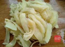 Illustration of how to make stir-fried kidney with pickled cabbage 9