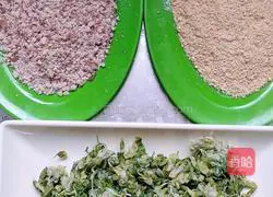 Illustration of how to make acacia tofu 1