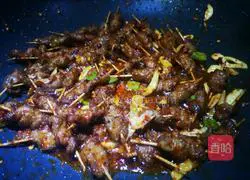 Spicy toothpick beef Illustration of how to do it 8