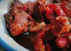 Illustration of how to make tomato beef 3