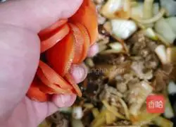 Yoshinoya’s beef rice ( Illustration of how to make secret sauce 8