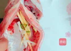 Illustration of how to make steamed sea bass 2