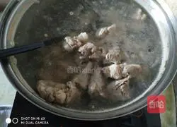 Illustration of braised pork bones 3