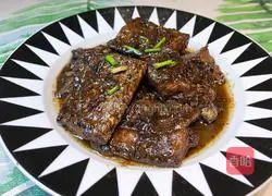 Illustration of braised hairtail fish 10