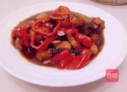 Illustration of home-style braised pork 8