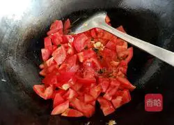 Illustration of how to make scrambled eggs with tomatoes 4